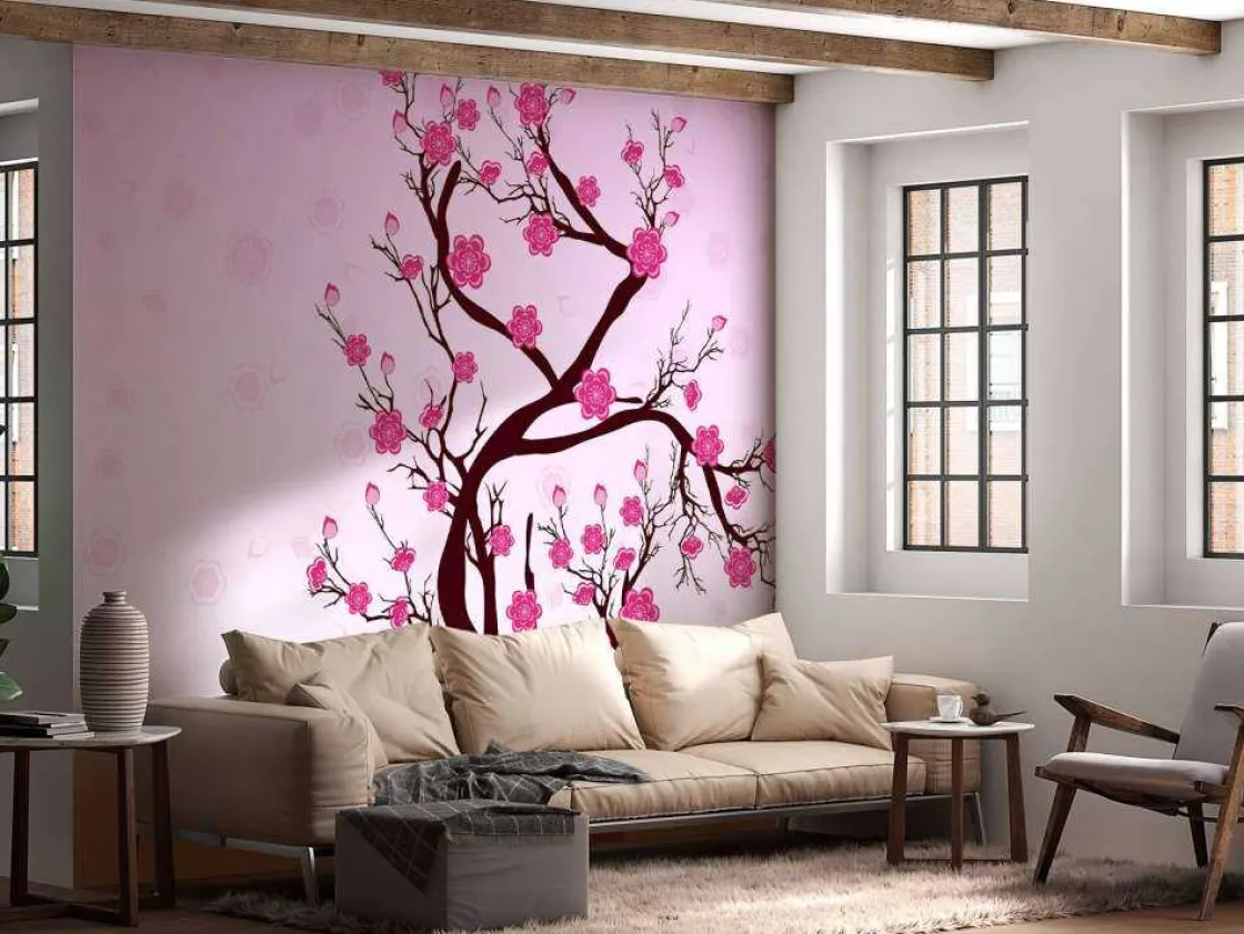 kersenbloesem_design_foto_10.webp Hot Kersenbloesem design fotobehang Kinderkamer | Bloemen