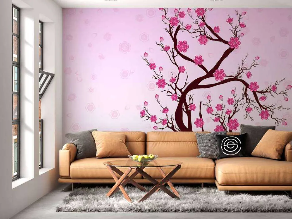 kersenbloesem_design_foto_2.webp Hot Kersenbloesem design fotobehang Kinderkamer | Bloemen