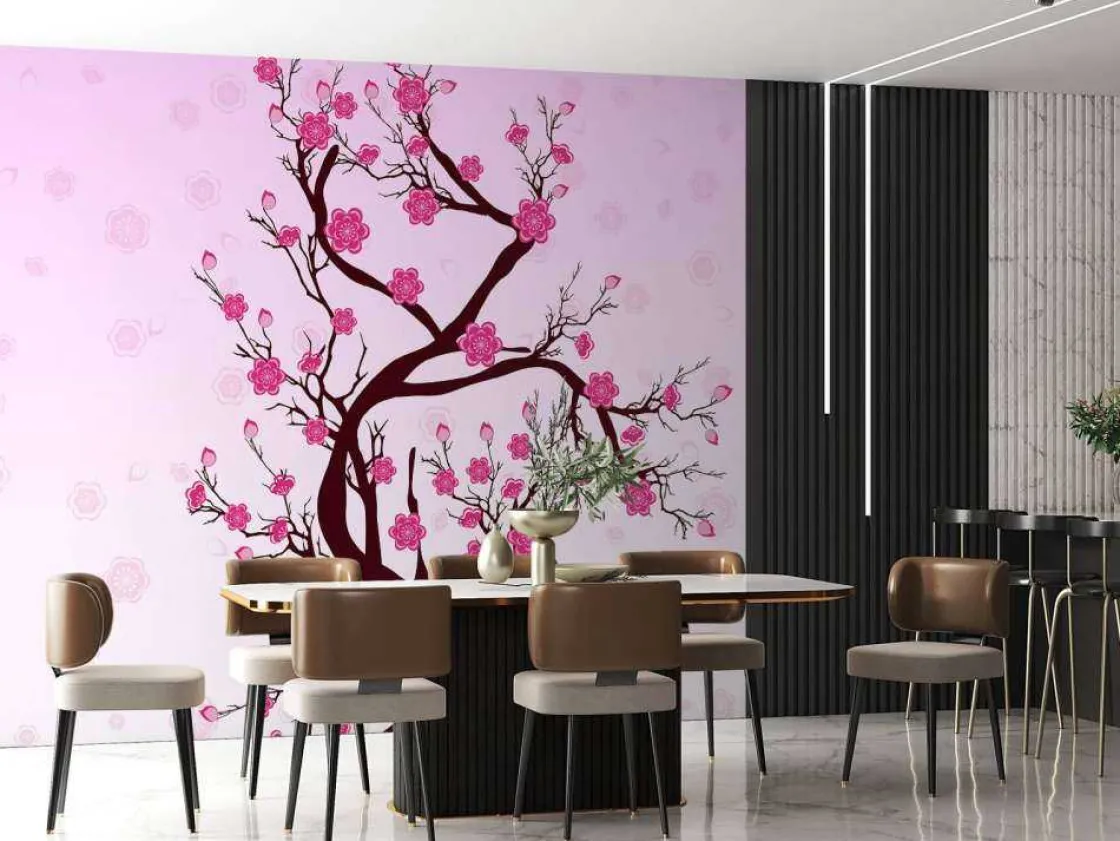 kersenbloesem_design_foto_3.webp Hot Kersenbloesem design fotobehang Kinderkamer | Bloemen