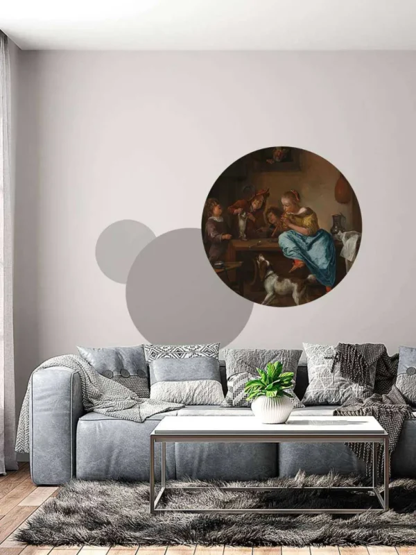 Clearance Kinderen leren een poes dansen fotobehang Kunst & Design