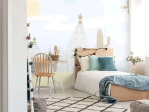 Hot Kinderlijk woestijn design fotobehang Kinderkamer | Babykamer