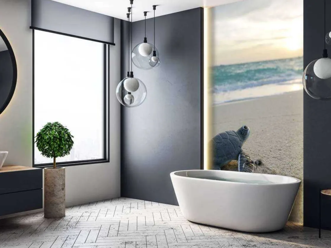 kleine_schildpad_op_het_s_7.webp Sale Kleine schildpad op het strand fotobehang Tienerkamer | Kinderkamer