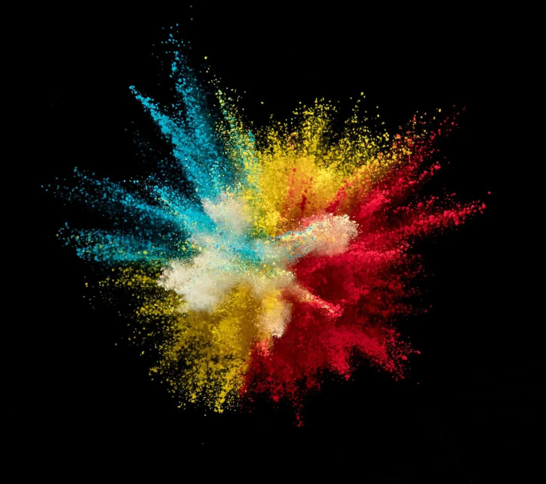 kleurpoeder_explosie_foto_0.webp Online Kleurpoeder explosie fotobehang Hobbykamer | Computerkamer