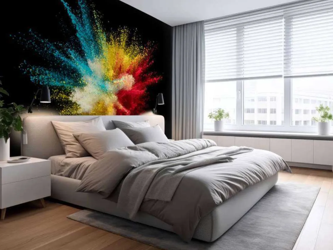kleurpoeder_explosie_foto_1.webp Online Kleurpoeder explosie fotobehang Hobbykamer | Computerkamer