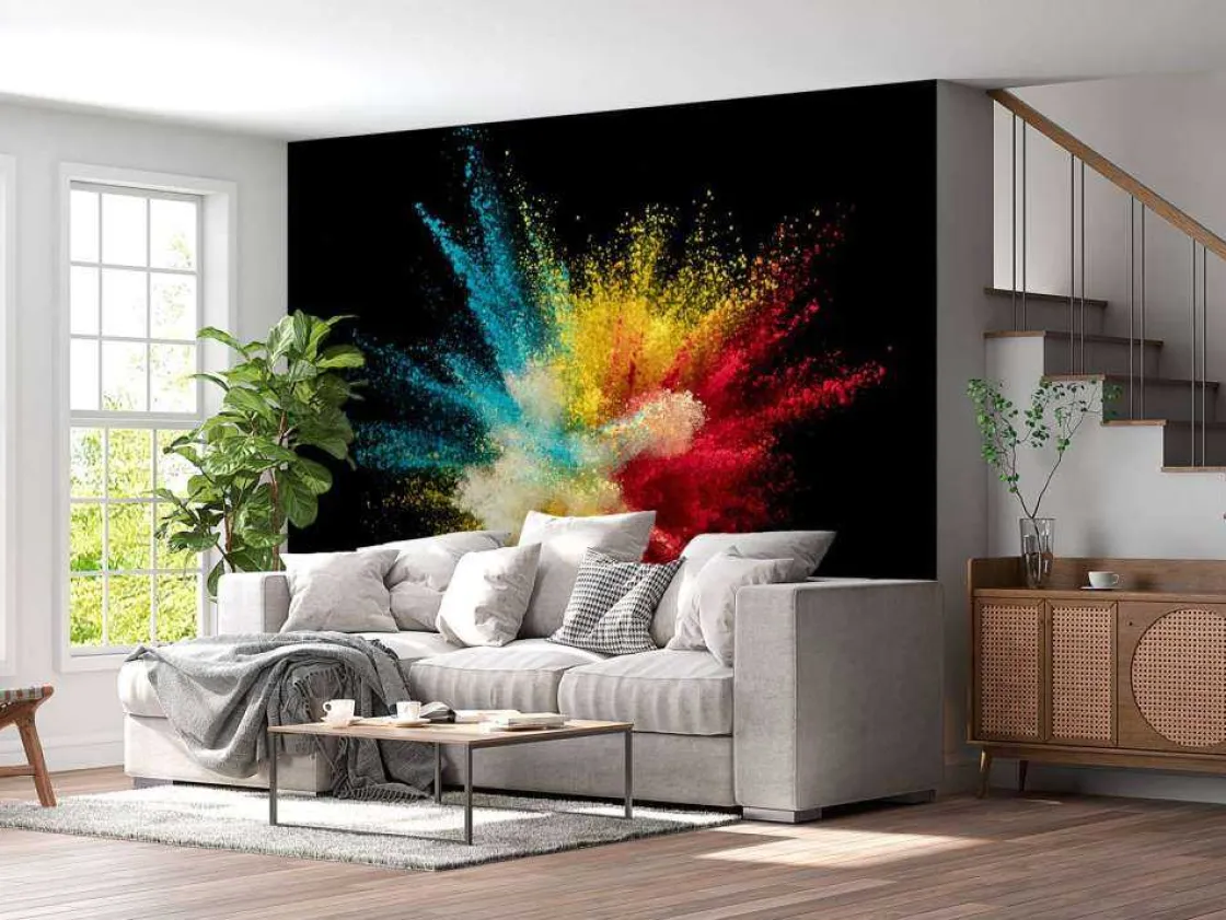 kleurpoeder_explosie_foto_10.webp Online Kleurpoeder explosie fotobehang Hobbykamer | Computerkamer