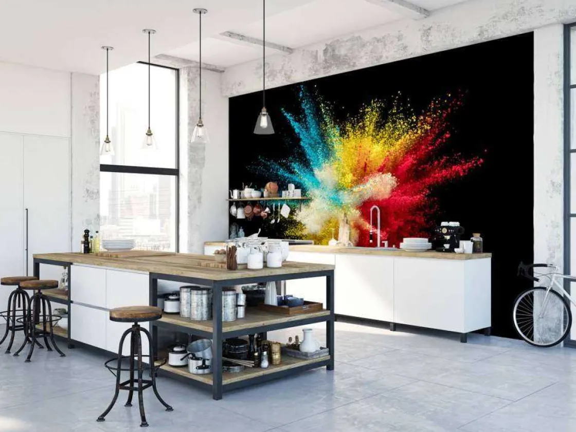 kleurpoeder_explosie_foto_6.webp Online Kleurpoeder explosie fotobehang Hobbykamer | Computerkamer