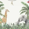 Discount Kleurrijke jungle dieren Kinderkamer