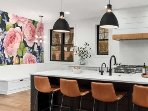Fashion Kleurrijke rozen design fotobehang Tienerkamer | Bloemen