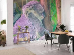 Outlet Koala aan het slapen fotobehang Kinderkamer | Dieren