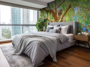 New Koala in een Eucalyptus boom fotobehang Dieren | Bloemen