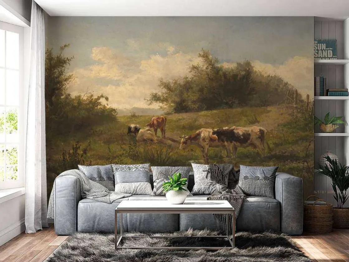 koeien_bij_een_plas_fotob_11.webp Sale Koeien bij een plas fotobehang Steden | Architectuur