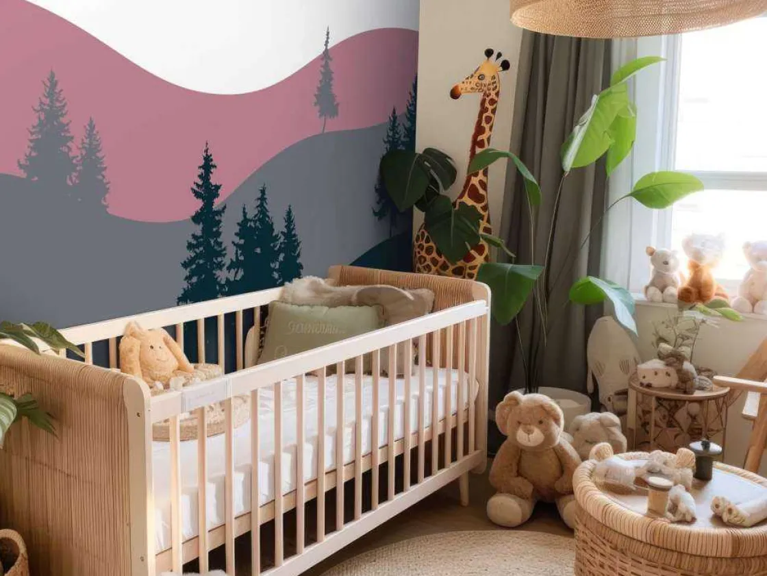 landscape_roze_2.webp Sale Landscape Roze Kinderkamer