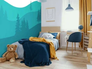 Hot Landscape Turquoise Kinderkamer