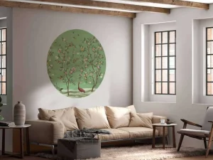 Fashion Lemon Tree Chinoiserie - Green Bloemen
