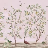 Hot Lemon Tree Chinoiserie - Pink Bloemen