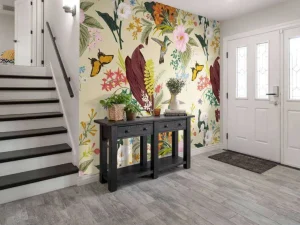 Fashion Leven in de lente print fotobehang Dieren | Bloemen