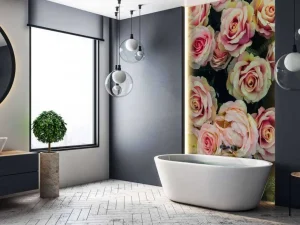 Best Lichtkleurige rozen boeket fotobehang Bloemen