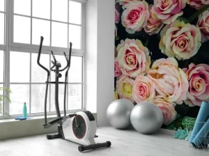 Best Lichtkleurige rozen boeket fotobehang Bloemen