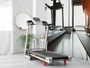 Hot Loopbanden met zonlicht erop fotobehang Sport