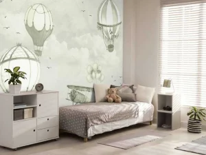 Outlet Luchtballonnen in groen Kinderkamer