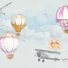 Sale Luchtballonnen roze Kinderkamer