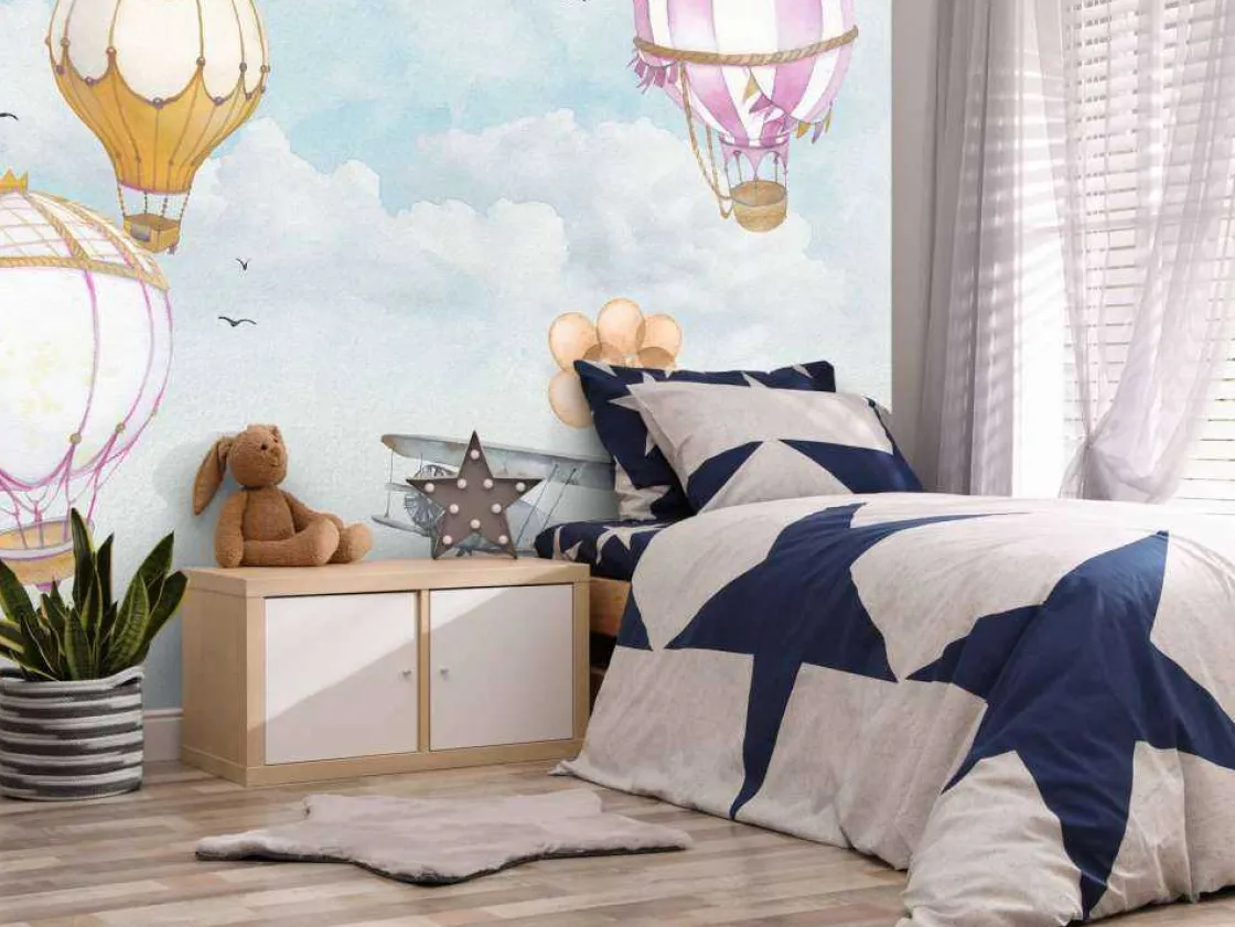 luchtballonnen_roze_7.webp Sale Luchtballonnen roze Kinderkamer