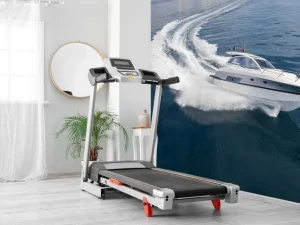 Discount Luxe speedboot op zee fotobehang Tienerkamer | Transport