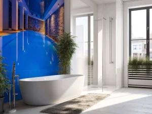Sale Luxueus zwembad fotobehang Tienerkamer | 3d