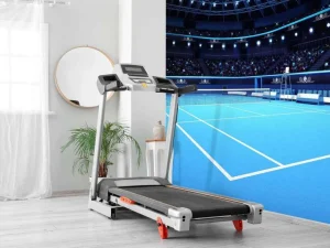 Outlet Luxueuze tennis arena fotobehang Tienerkamer
