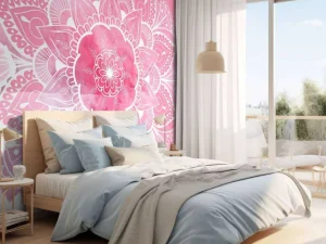 Hot Mandala met bloemenpatroon Bloemen