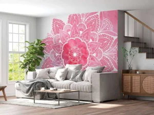 Hot Mandala met bloemenpatroon Bloemen