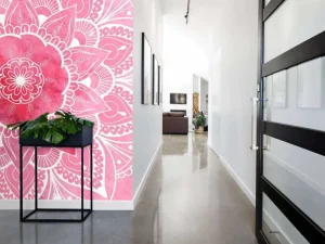 Hot Mandala met bloemenpatroon Bloemen