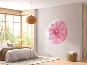 Hot Mandala met bloemenpatroon Bloemen