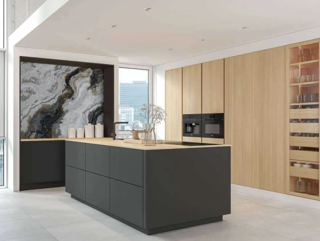 marmer_met_krullend_patro_5.webp Discount Marmer met krullend patroon fotobehang Hobbykamer | Gang
