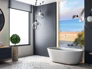 Clearance Meeuwen langs de Baltische kust fotobehang Dieren