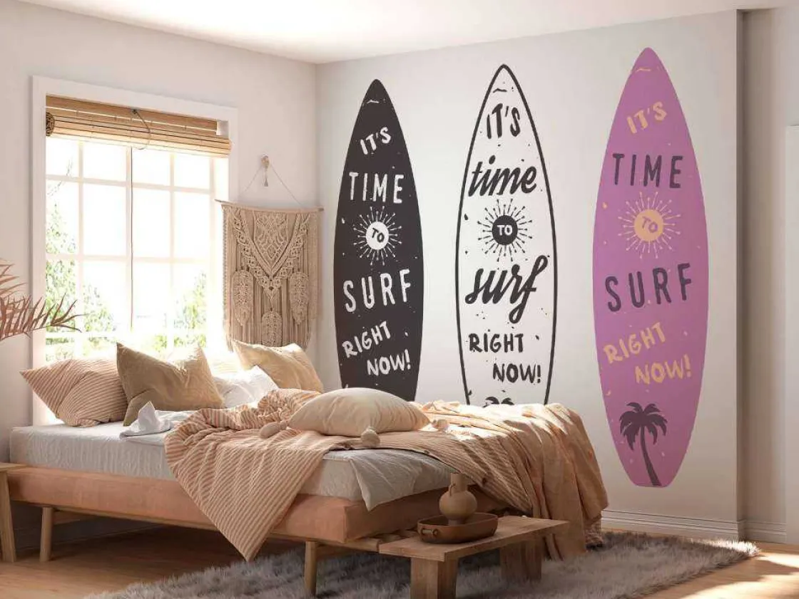 meiden_surfboards_ontwerp_8.webp New Meiden surfboards ontwerp fotobehang Tienerkamer | Kinderkamer