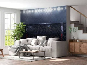 Discount MMA arena van dichtbij fotobehang Tienerkamer | Sport