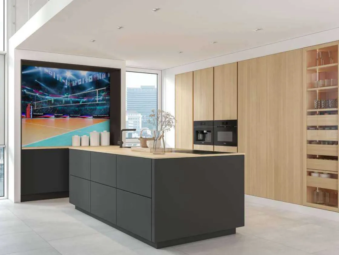 modern_volleybalveld_foto_6.webp Sale Modern volleybalveld fotobehang Tienerkamer | Sport