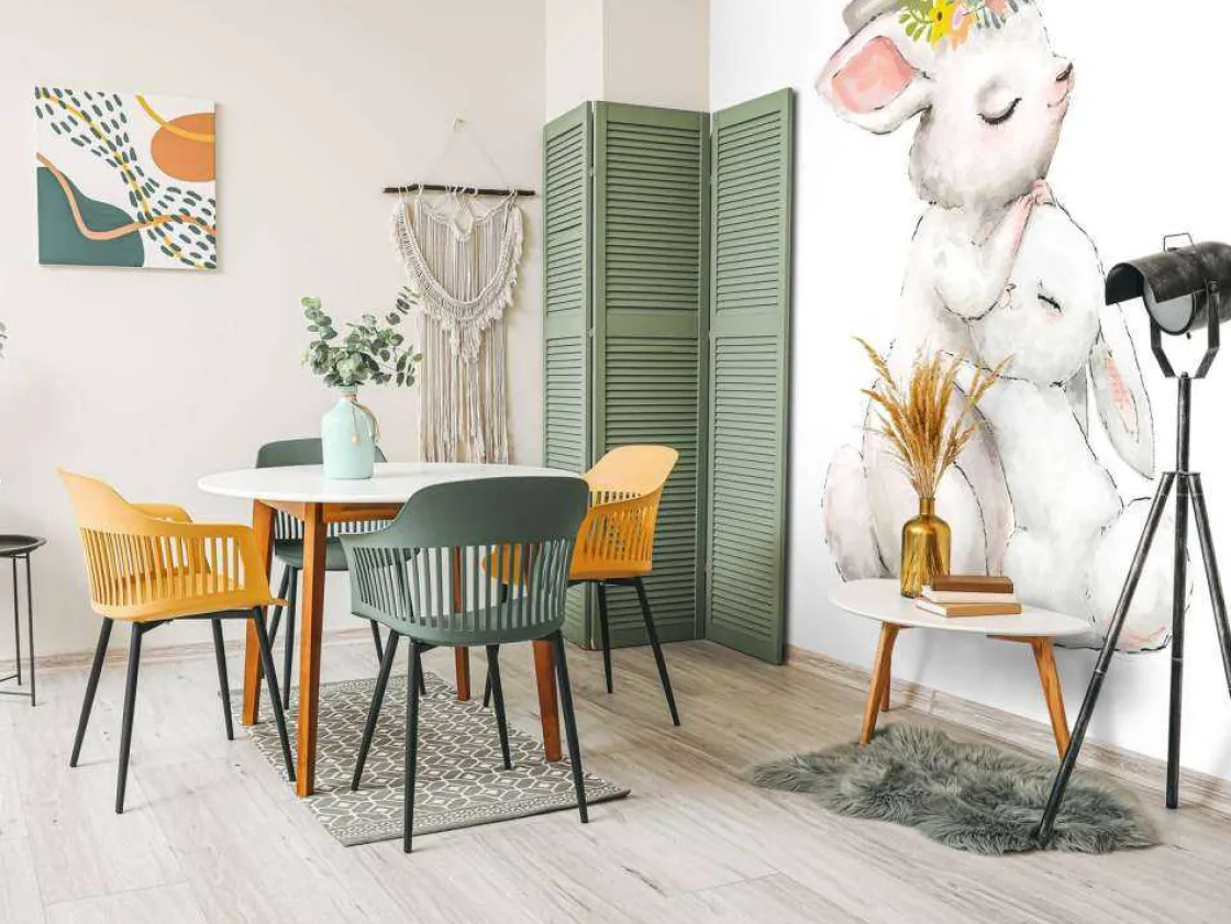 moederliefde_bij_konijntj_3.webp Best Moederliefde bij konijntjes fotobehang Babykamer | Dieren