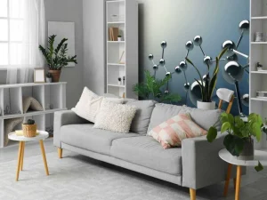 Clearance Molecuul kunstwerk fotobehang Kunst & Design | Architectuur