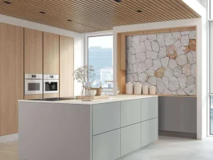 Outlet Muur van keien fotobehang Hobbykamer | Gang