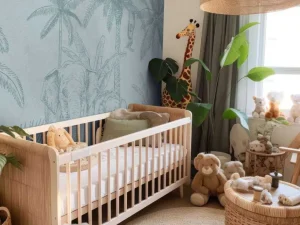 Outlet Olifanten blauw Kinderkamer | Dieren