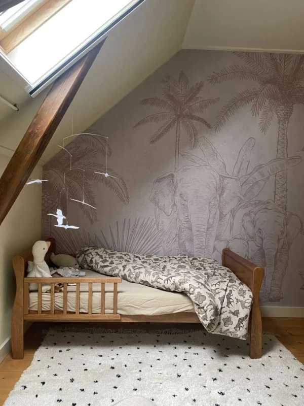 New Olifanten taupe Kinderkamer | Dieren
