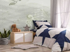 New Onderwater wereld in groen Kinderkamer | Dieren