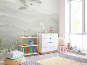 New Onderwater wereld in groen Kinderkamer | Dieren