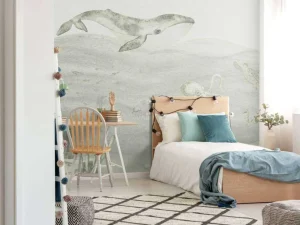 New Onderwater wereld in groen Kinderkamer | Dieren