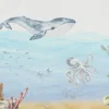 Outlet Onderwaterwereld met een walvis Kinderkamer | Dieren