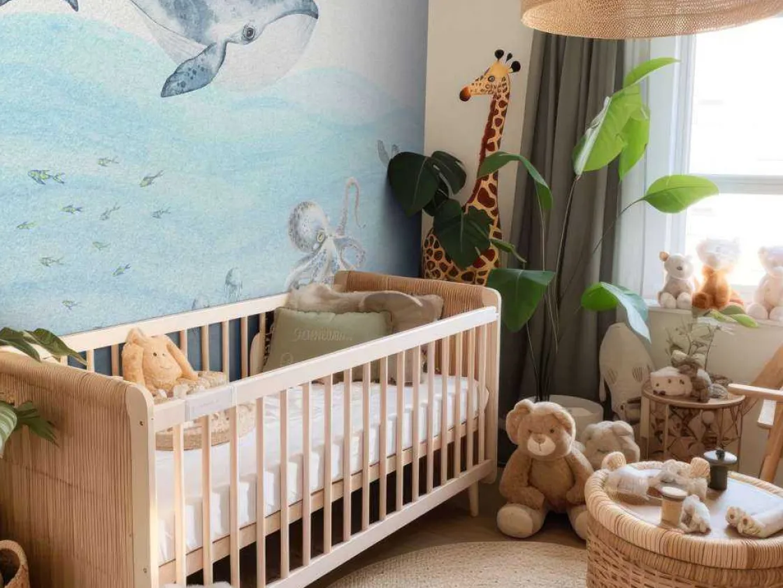 onderwaterwereld_met_een__5.webp Outlet Onderwaterwereld met een walvis Kinderkamer | Dieren