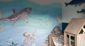 Hot Onderwaterwereld met haaien Kinderkamer | Dieren