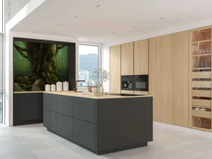 Sale Oude Boom met Rotsen fotobehang Bloemen